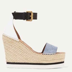 SEE BY CHLOÉ Espadrille Wedge 39 (NO STRAP)